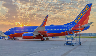Southwest Airlines - The Winning Spirit Airplane Early One Morning